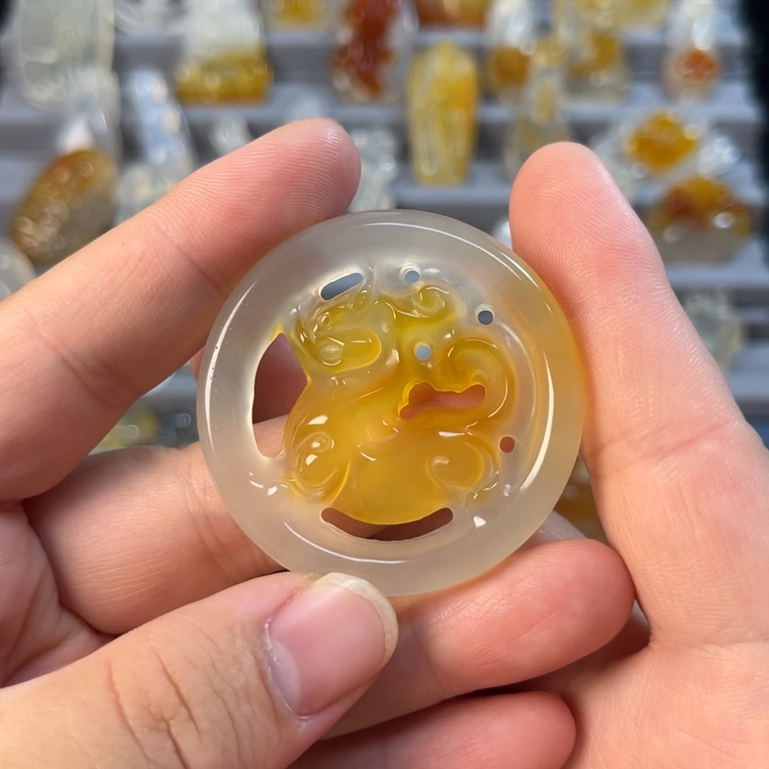 玛瑙/玉髓未镶嵌颈饰