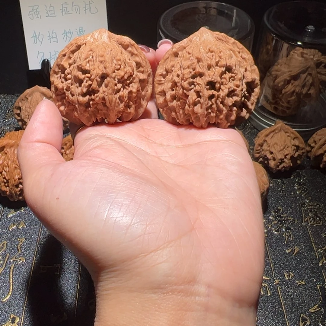 文玩核桃吊坠满天星45手把件168