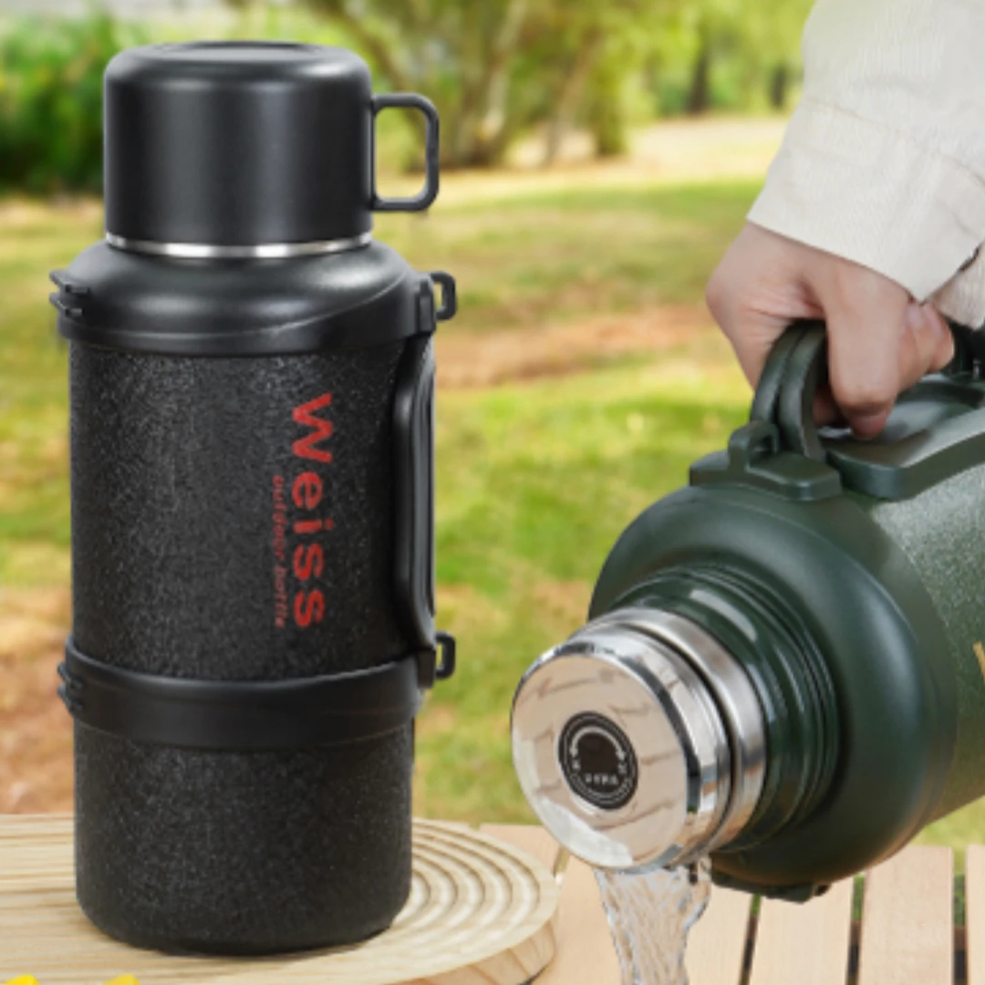 2025新款不锈钢保温水壶大容量外出携带户外便携车载保温壶保冷杯