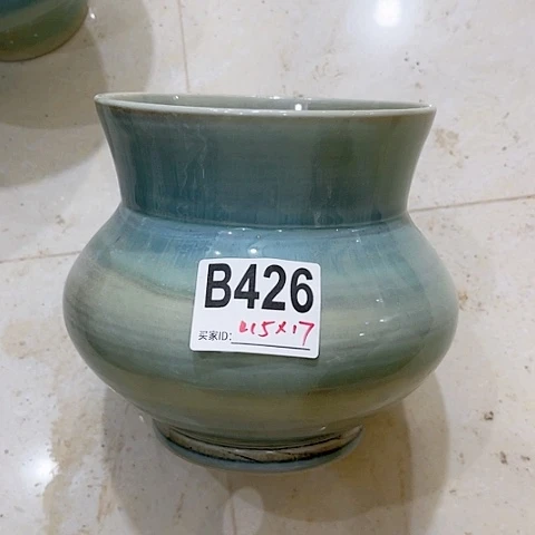 红陶景德镇陶瓷花盆手工-