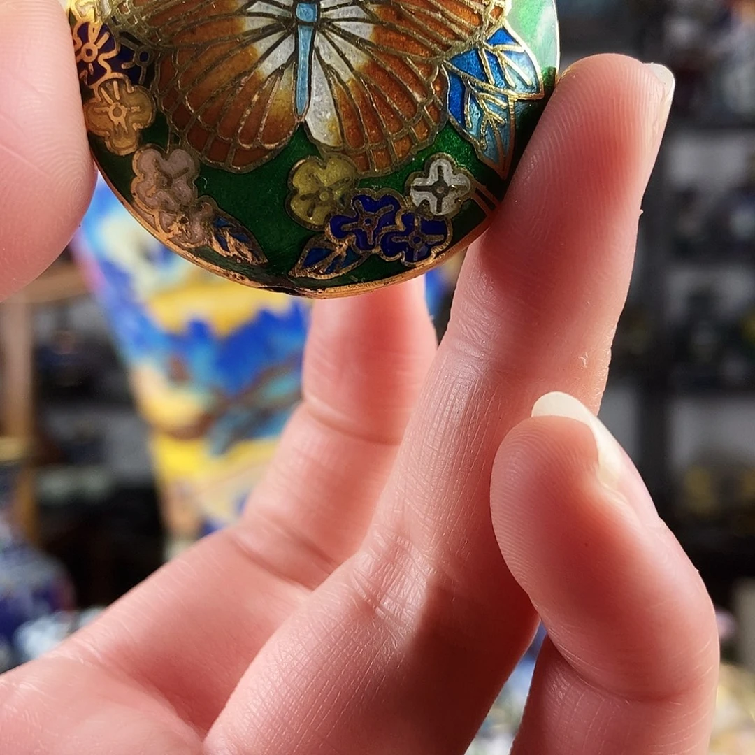 凤***天景泰蓝大珠子一个