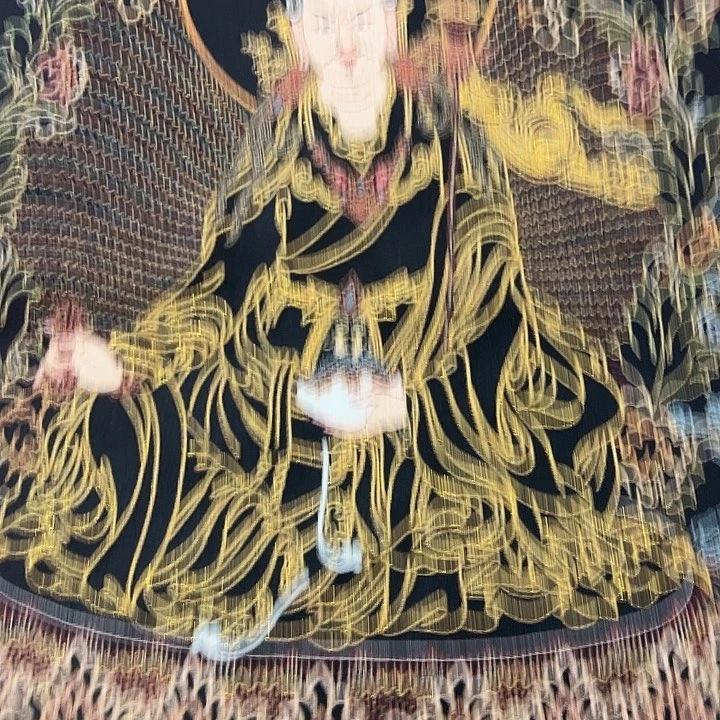 国画新年快乐纯手绘纯手工