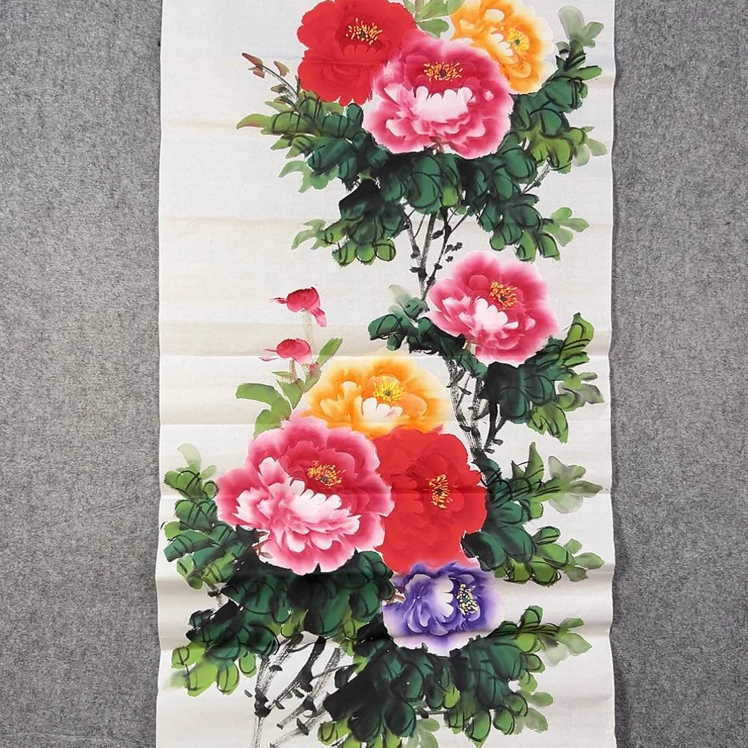 国画065 牡丹等植物资源优势显著突出而