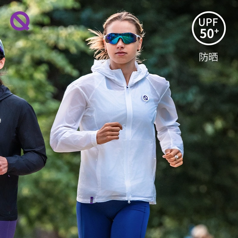 轻功风盾薄夹克外套防晒防风防泼水男女款宽松版型跑步训练外套