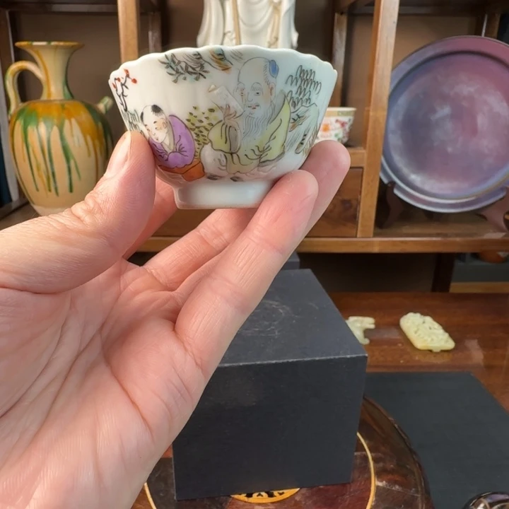 ℡***岸陶瓷000000003人物杯子