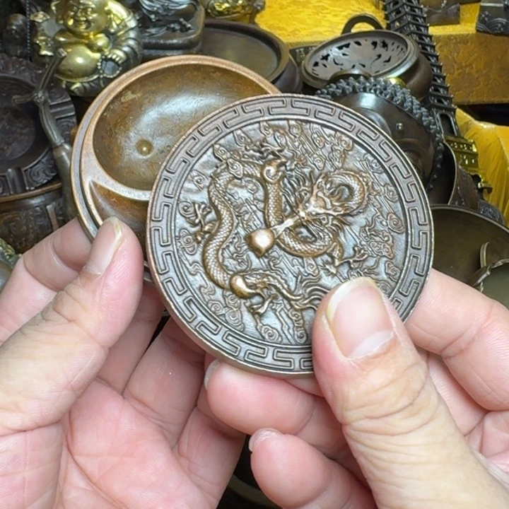铜器摆件收收藏藏
