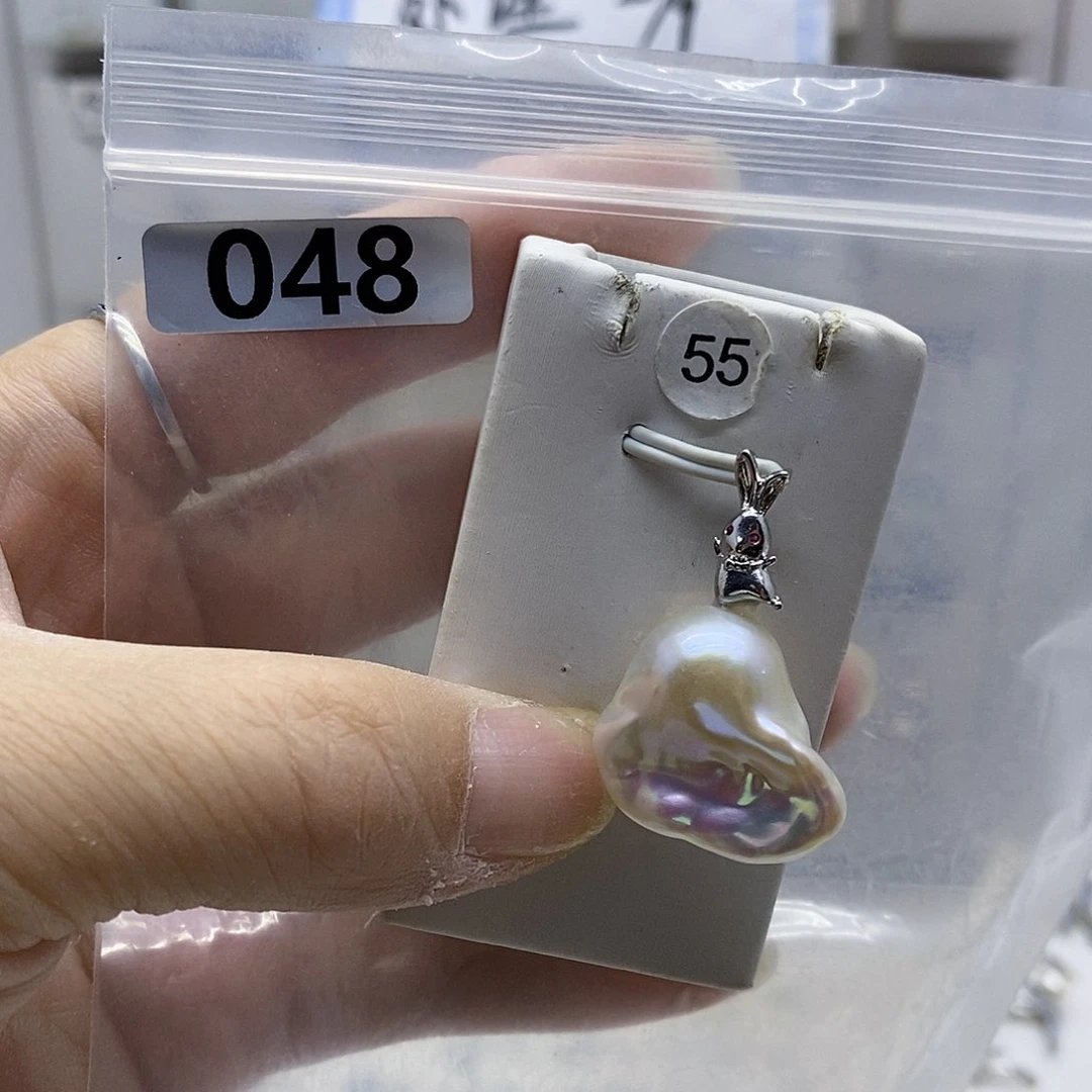 颈饰合金淡水珍珠