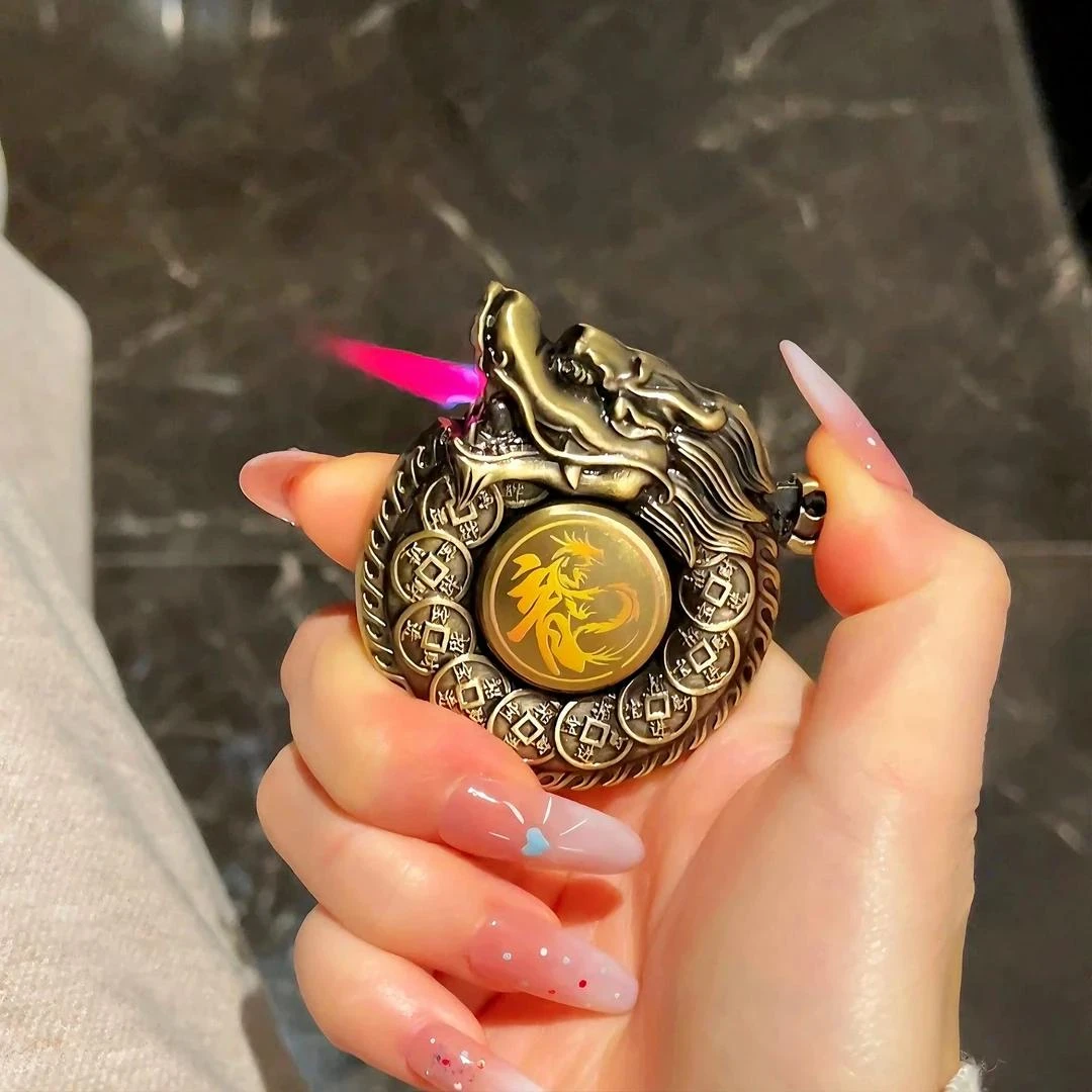 2025新款龙年生肖防风打火机创意个性龙年礼物送朋友礼物送男友潮