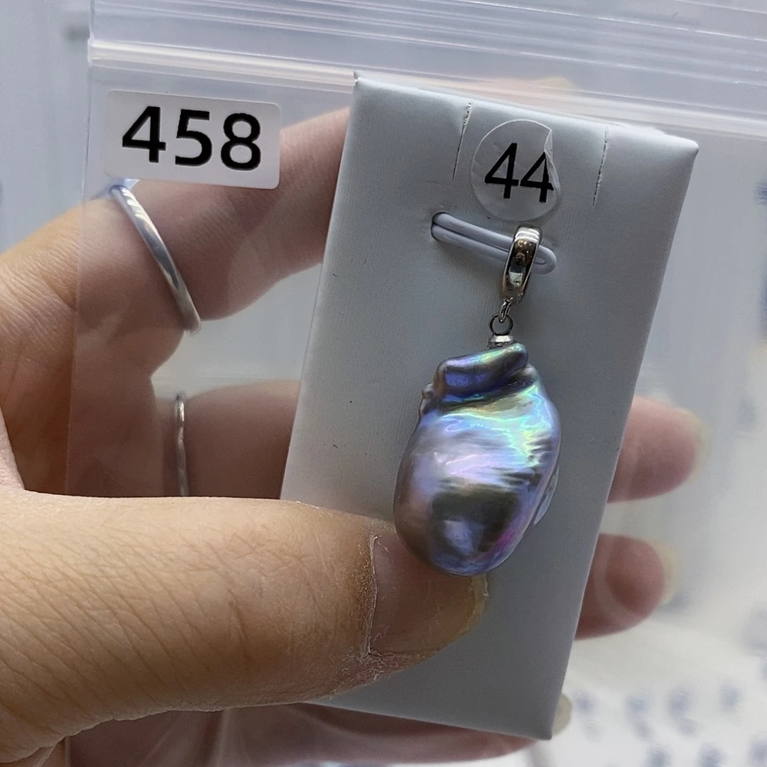 颈饰合金淡水珍珠
