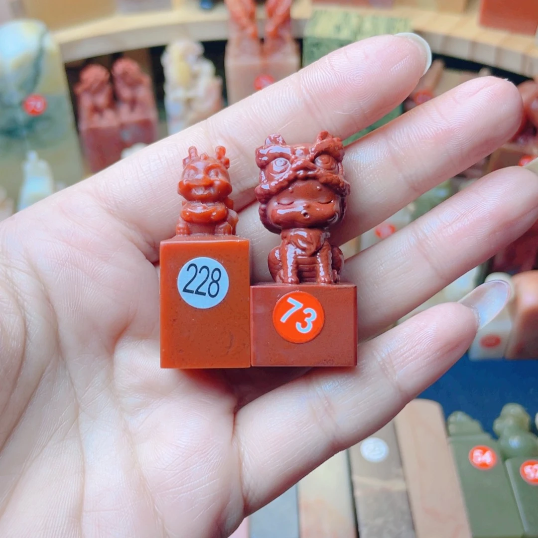 寿山石l*哥寿山石手工篆刻