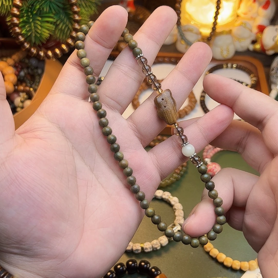 手串/手链维腊木（绿檀）