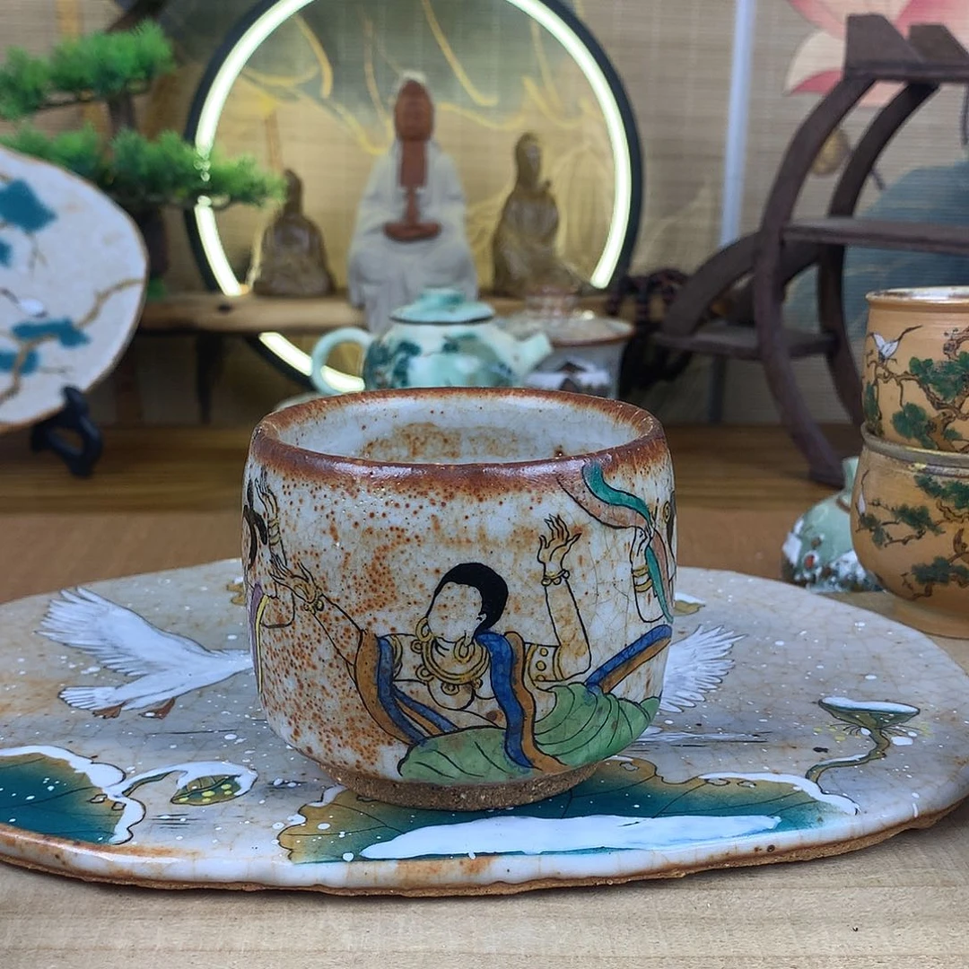 摆件皓**维景德镇陶瓷手作