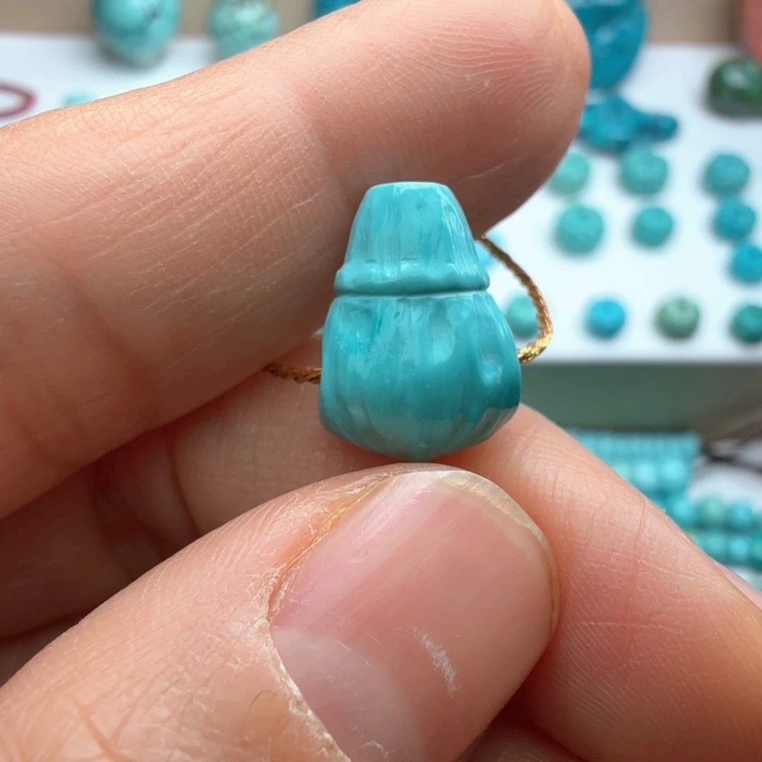 绿松石未镶嵌吊坠(不含链)