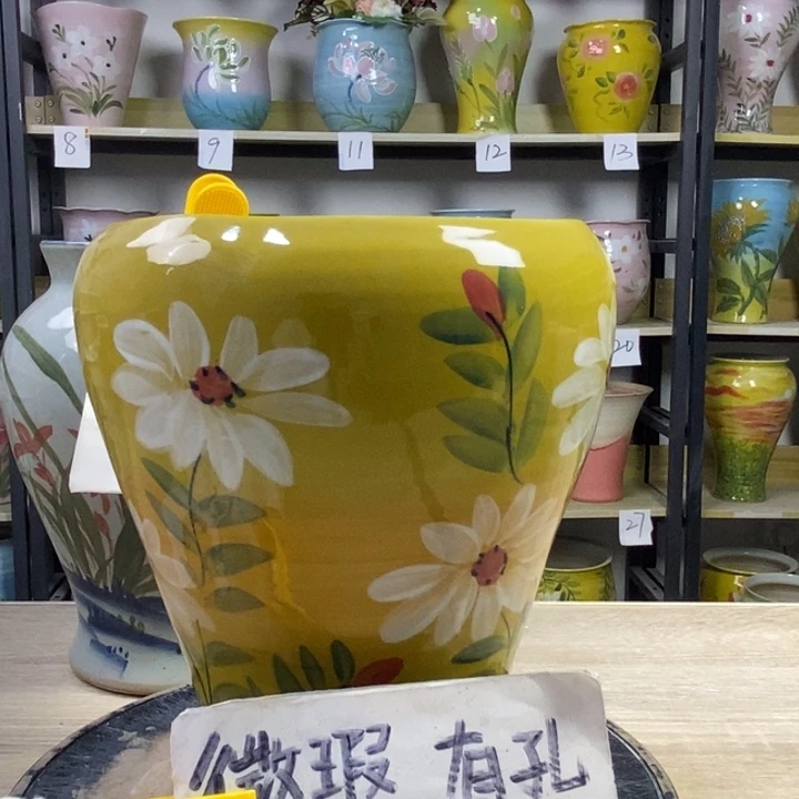 景德镇高温陶瓷花盆