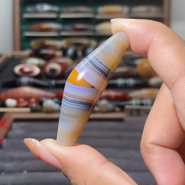 玛瑙/玉髓未镶嵌吊坠(不含链)