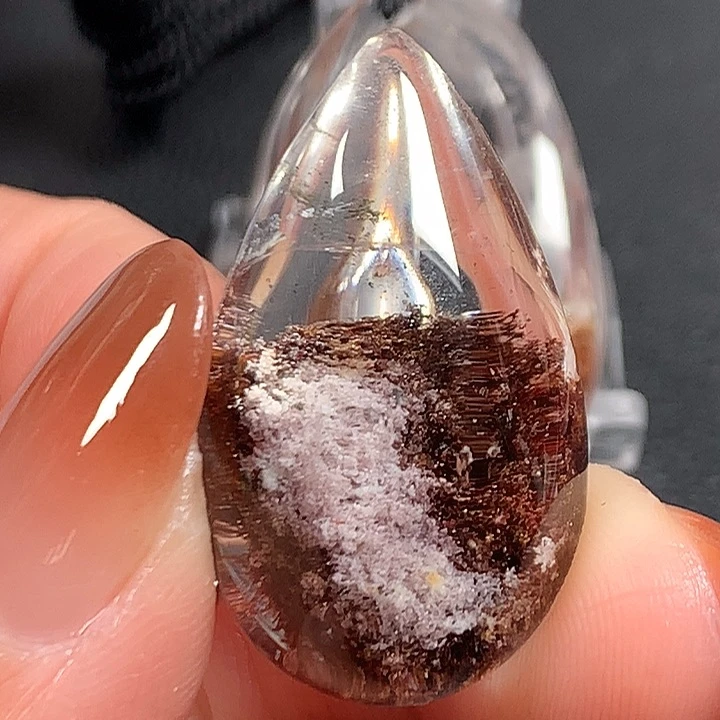 水晶吊坠(不含链)未镶嵌爱***星