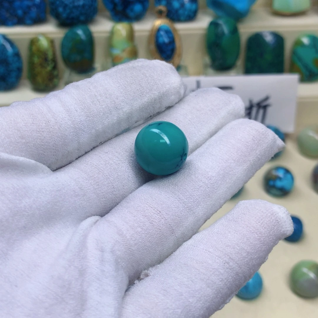 绿松石未镶嵌三彩随行