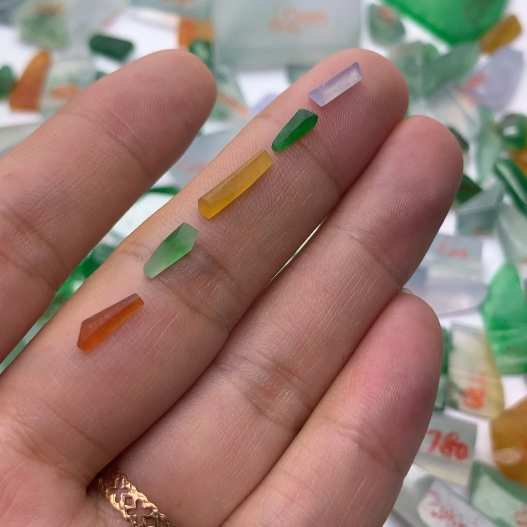 定制翡翠未镶嵌天然缅甸翡翠吊坠挂件