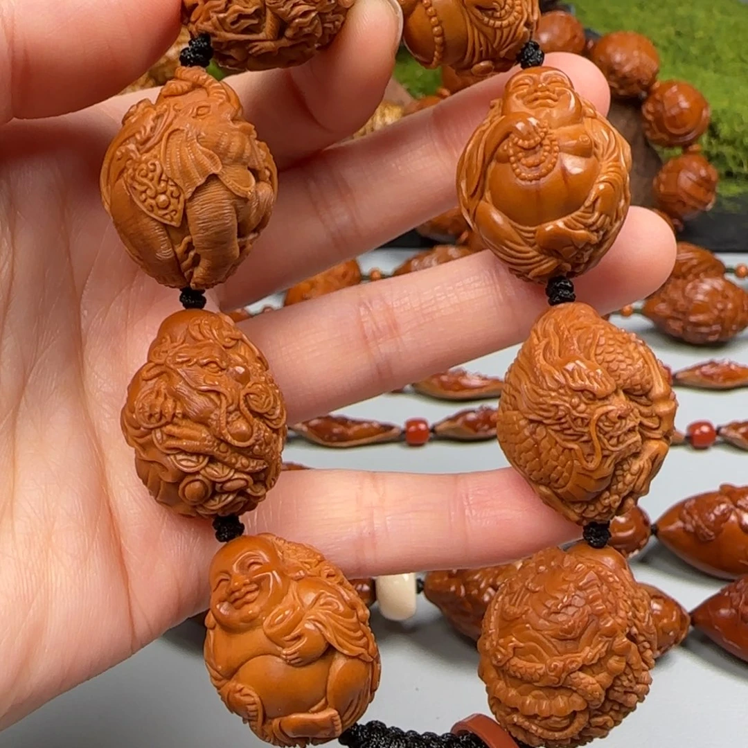 手串/手链橄榄核21瑞兽弥勒