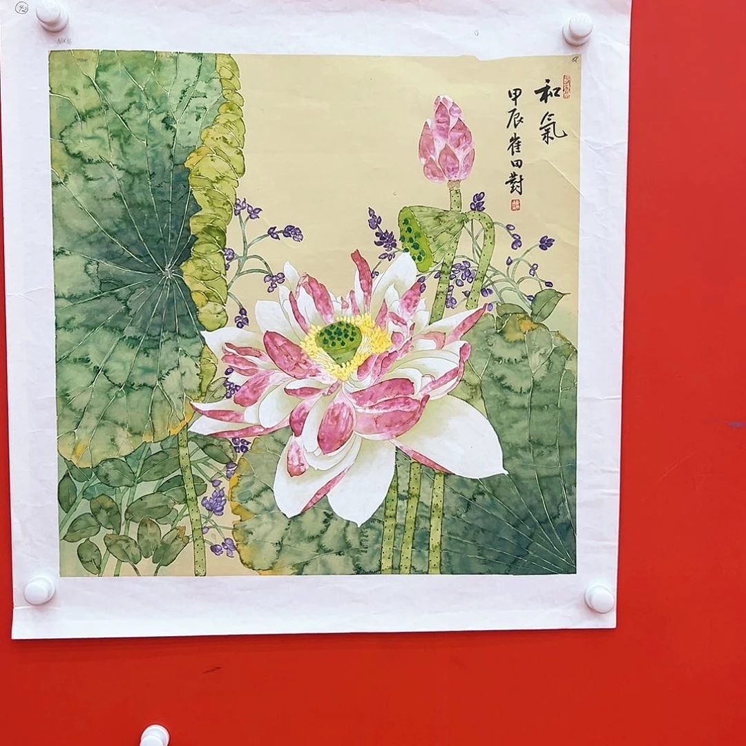 国画画家崔田对原作