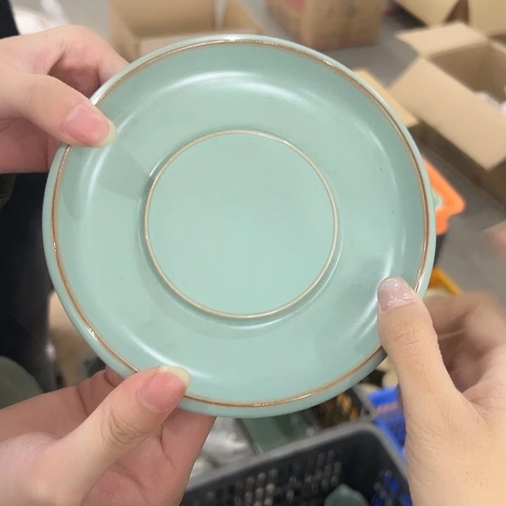 云间青瓷龙泉小米茶器