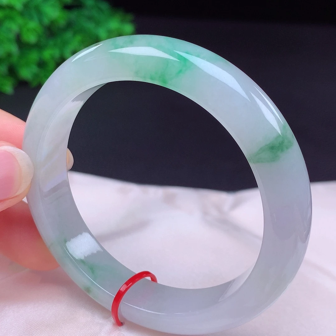 翡翠未镶嵌手镯57圈口431217