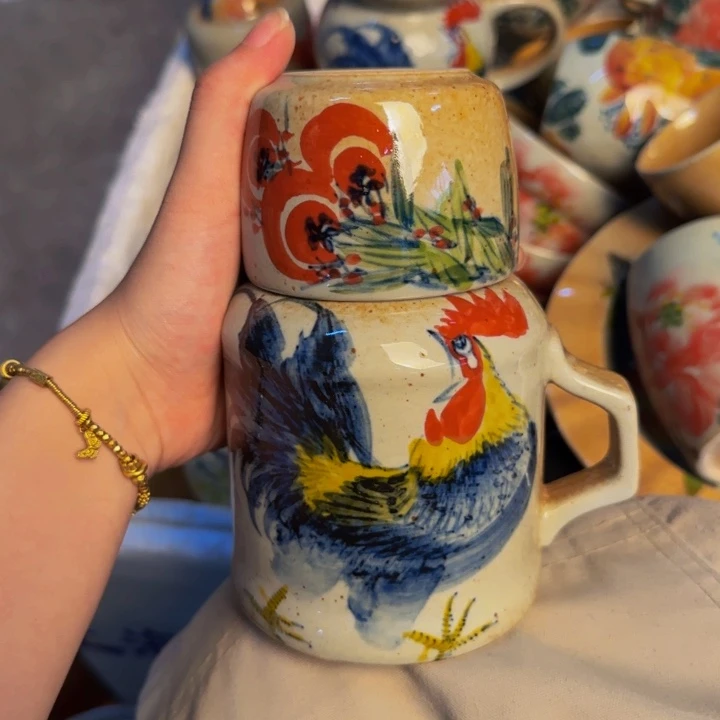 瓷片景德镇陶瓷手工手绘