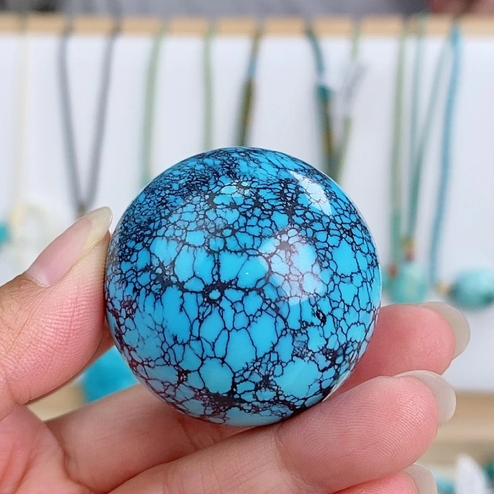 未镶嵌绿松石珠宝奇石36.5