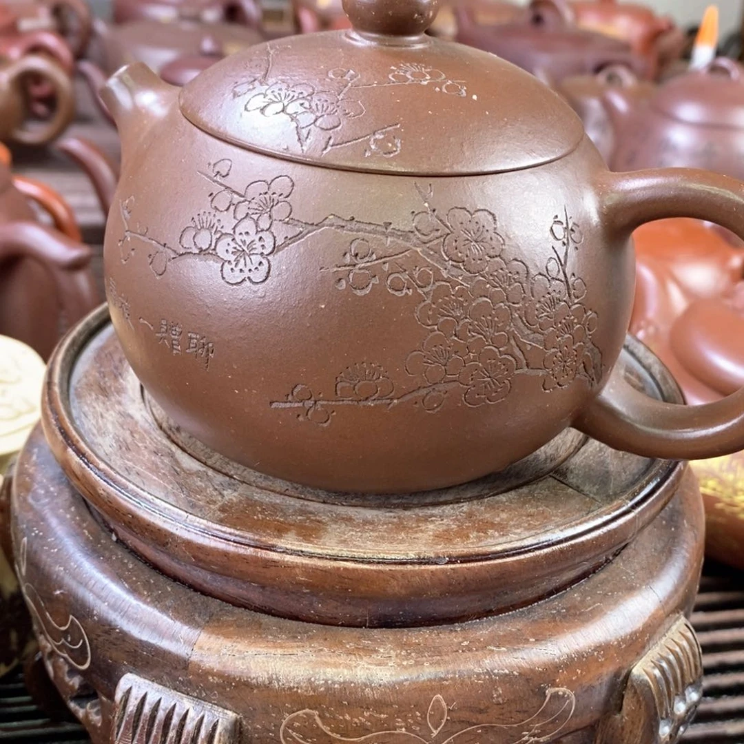 紫砂茶壶俗*着孤品处理价107