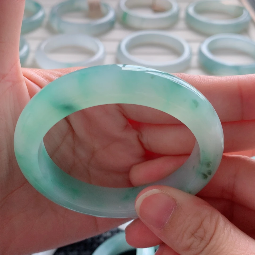 未镶嵌手镯翡翠8号-53