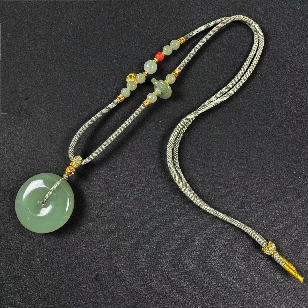 【鸥鸥专属】和田玉平安扣-多样性发一件-DB64375