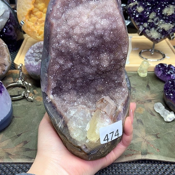 紫晶大型摆件（非配饰）未镶嵌