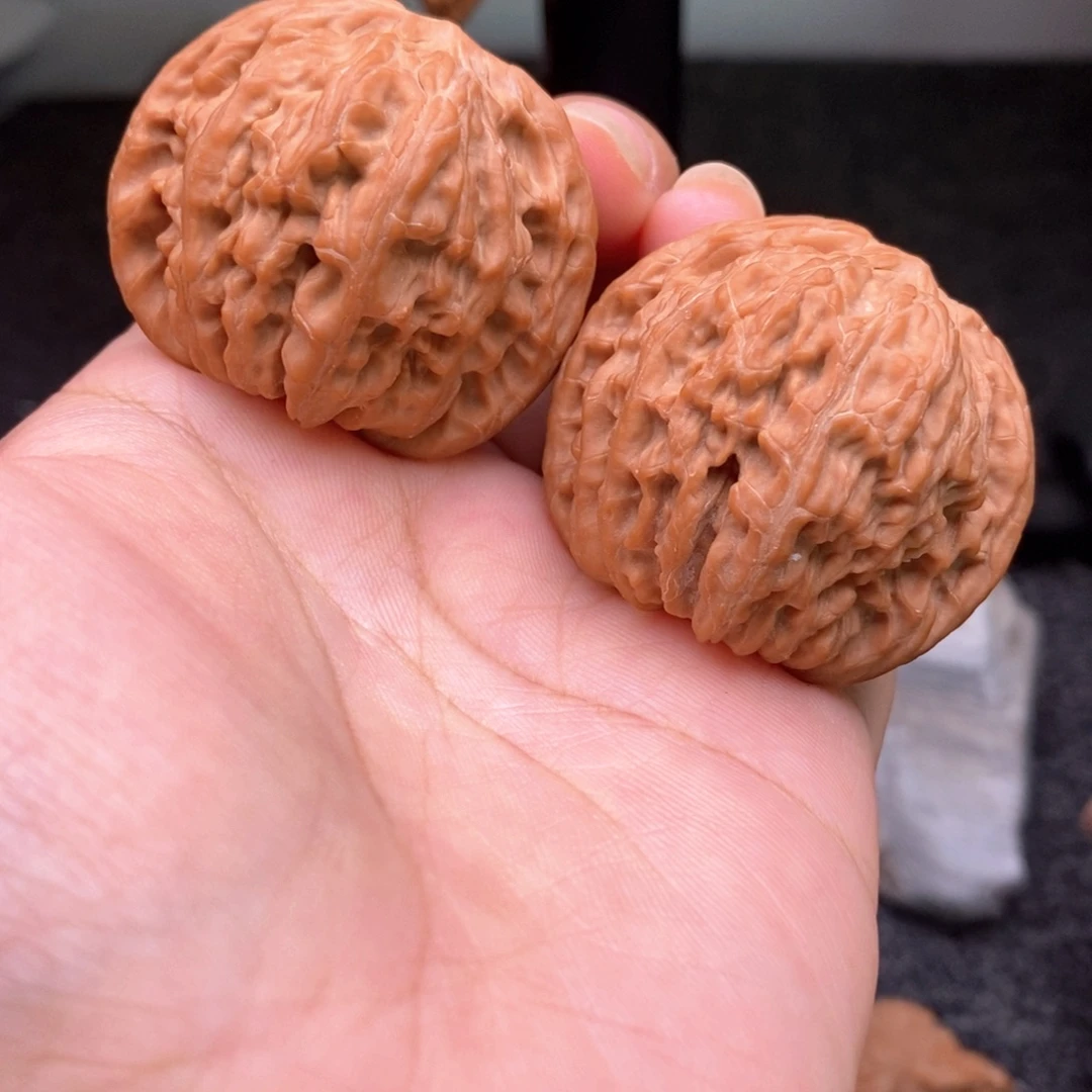把件文玩核桃40球磨