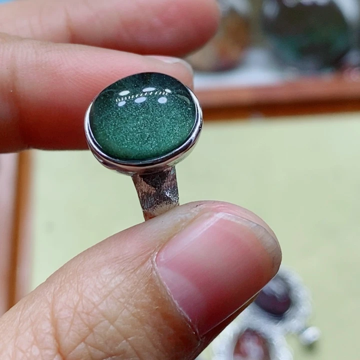 水晶戒指未镶嵌语*水晶