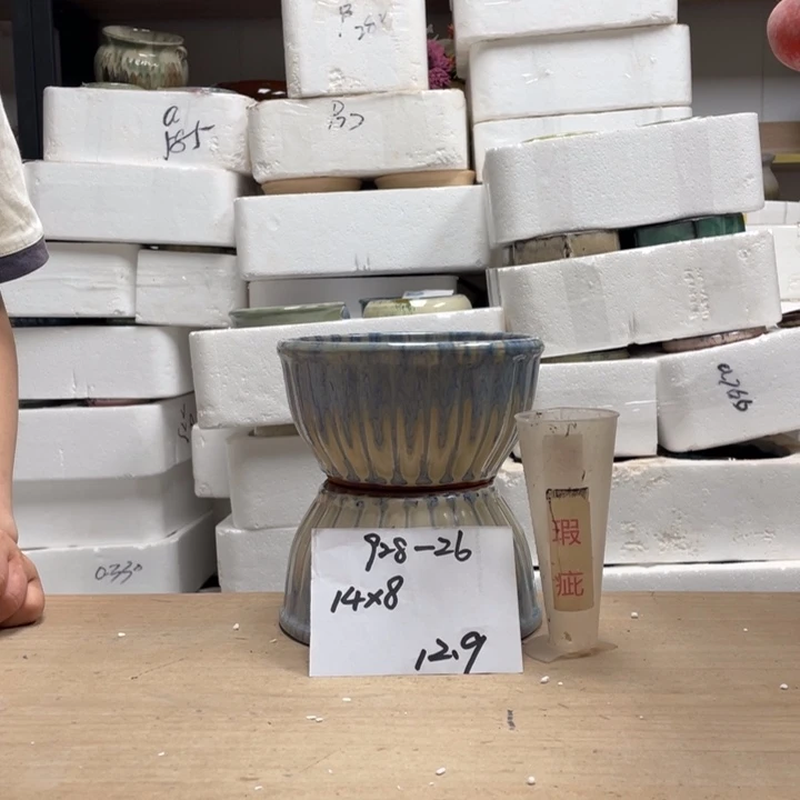 粗陶多肉花盆微瑕26