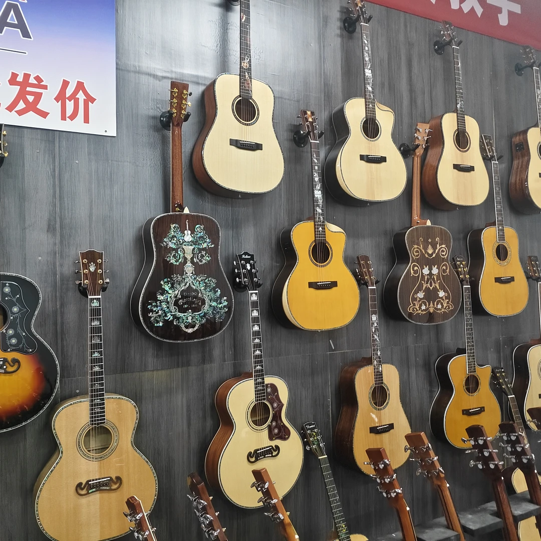 36-42寸民谣吉他直播间随拍链接