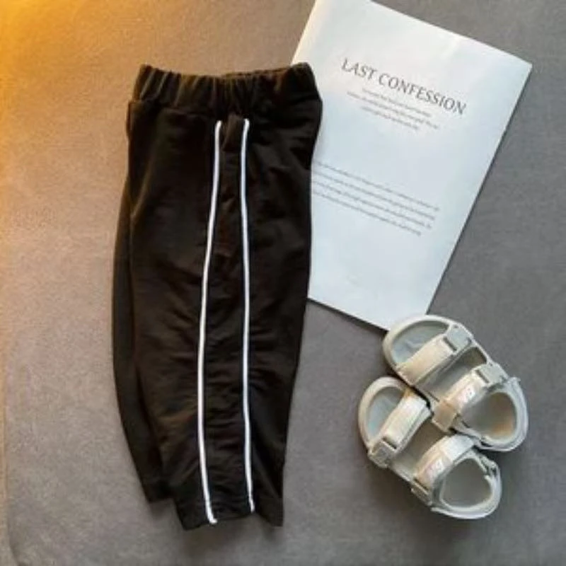 白边设计单孔丝防蚊裤