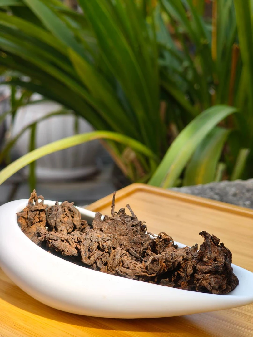 2014年勐库古树熟茶老茶头