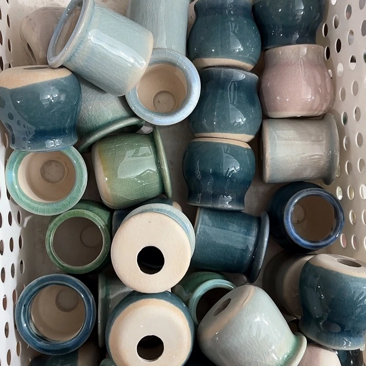 红陶发12个，2.5-3cm