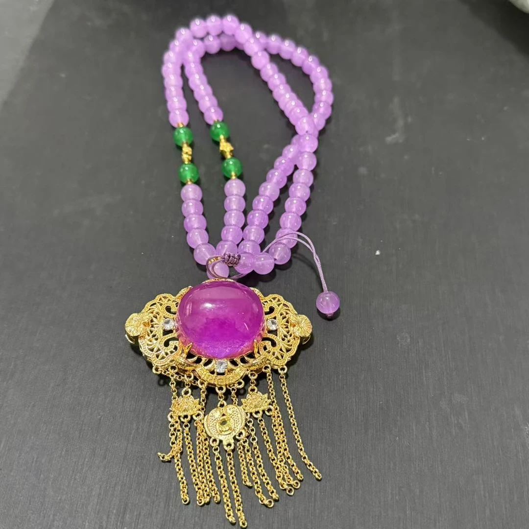 收藏级轻奢时尚气质简约精致吊坠Fq23452