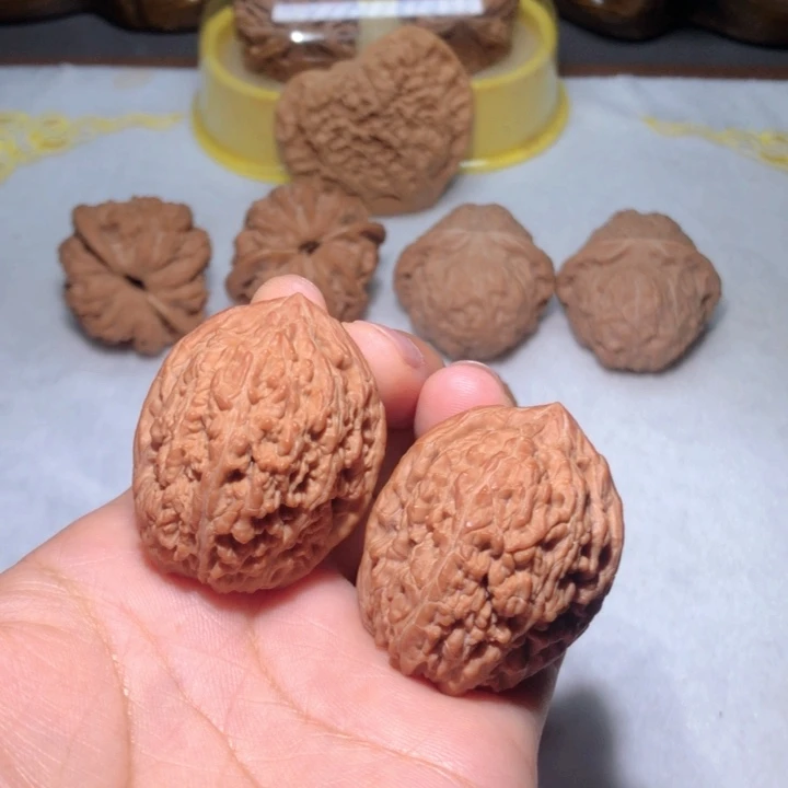 把件文玩核桃33大蒜头