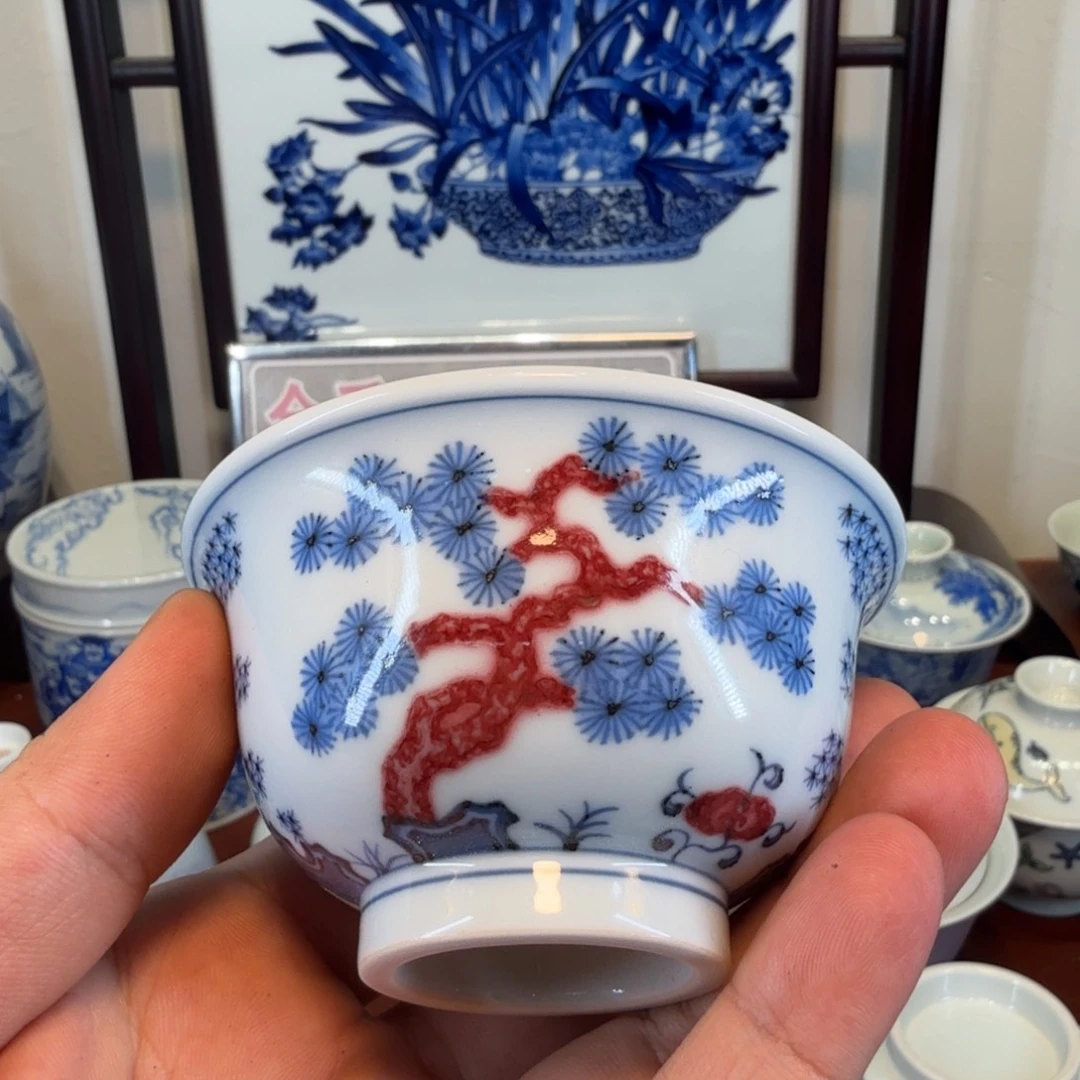 现代景德镇全手绘茶器