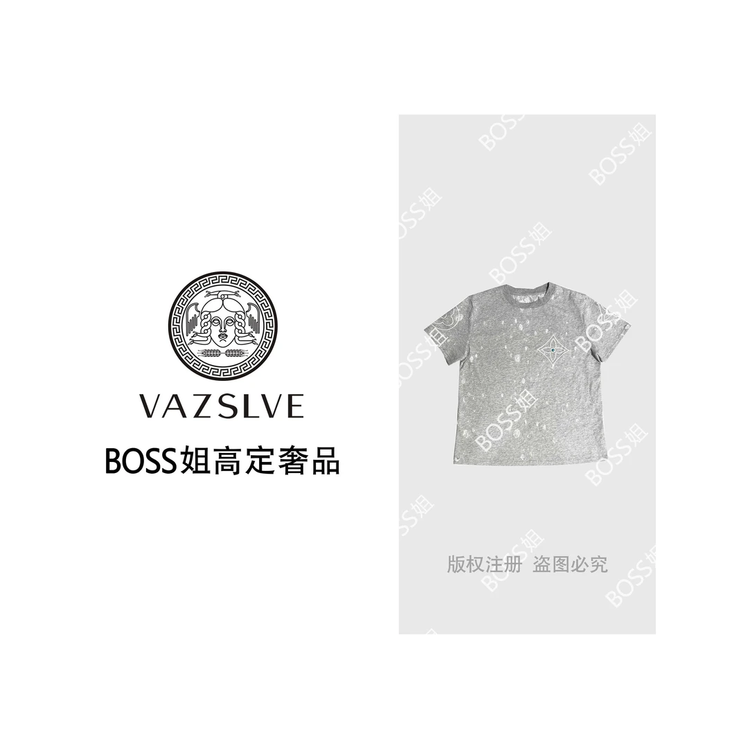 [VAZSLVE/原创设计] 新款时尚设计款圆领短袖T恤