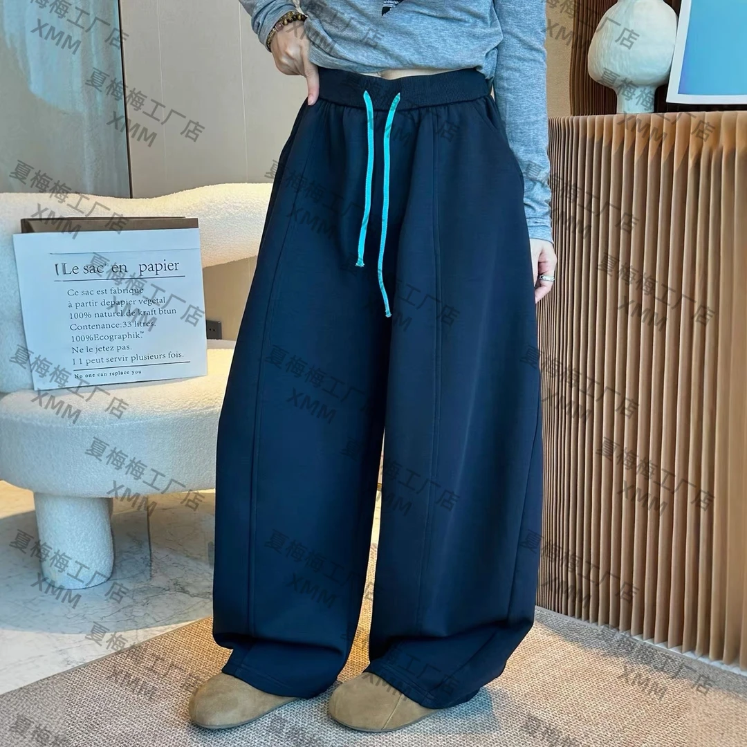 XMM【撞色抽绳香蕉卫裤】时尚百搭潮流显瘦洋气宽松休闲秋季M669783