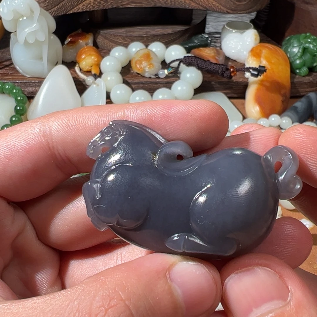 和田玉（子料）未镶嵌挂件