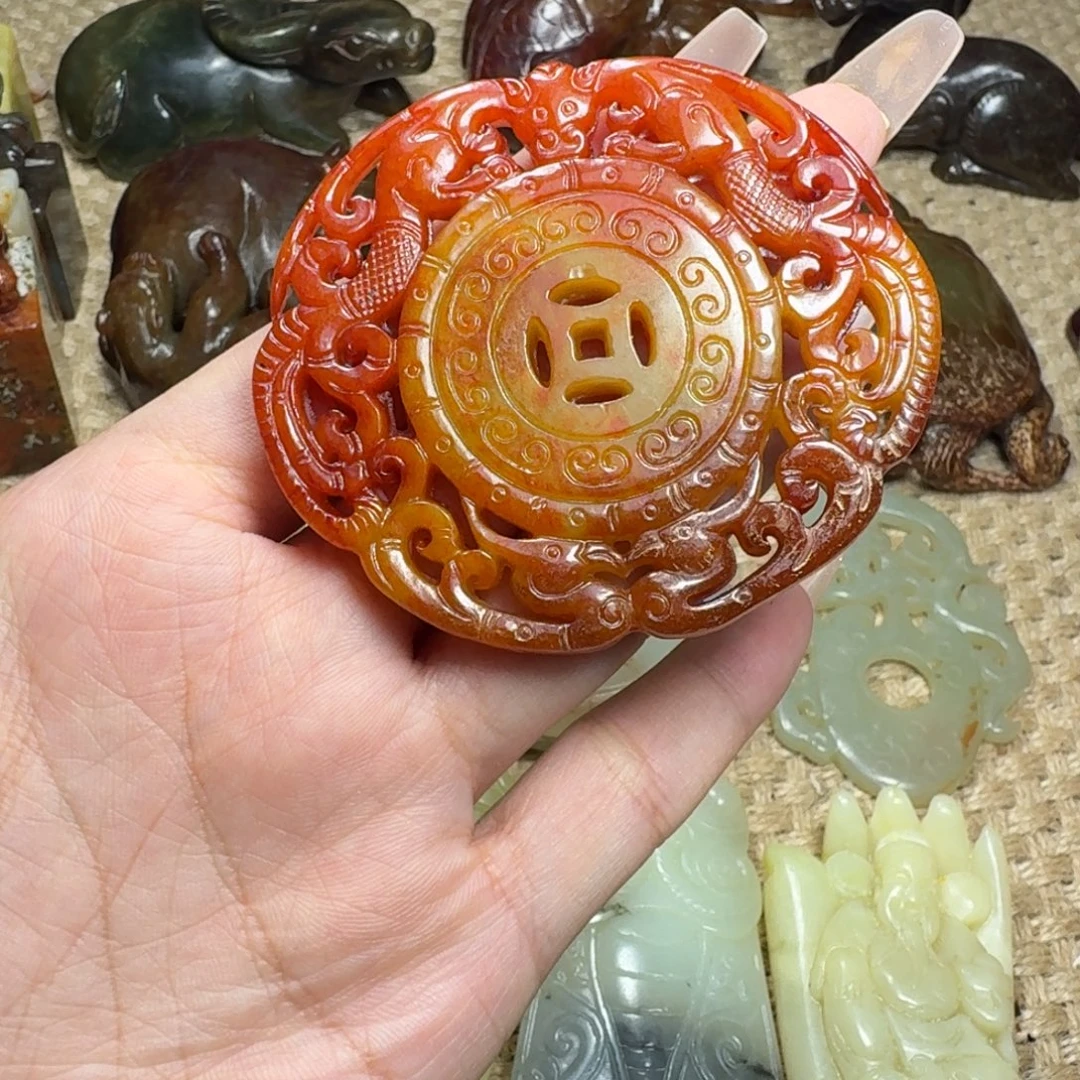 白玉菩提吊坠挂件