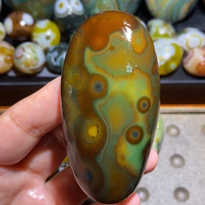 未镶嵌玛瑙/玉髓珠宝半成品163
