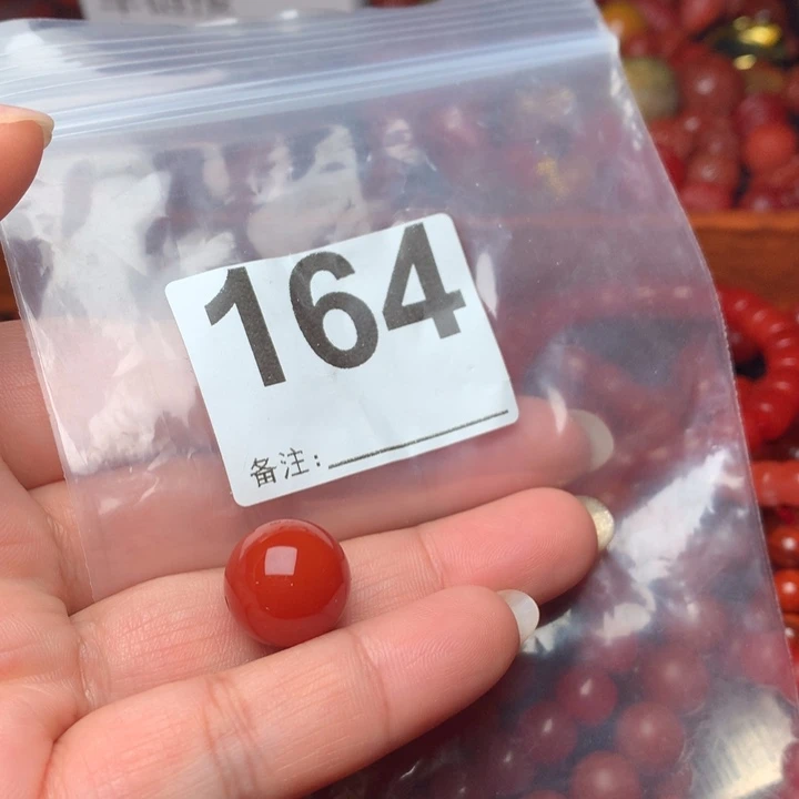 南红玛瑙手链未镶嵌小**把