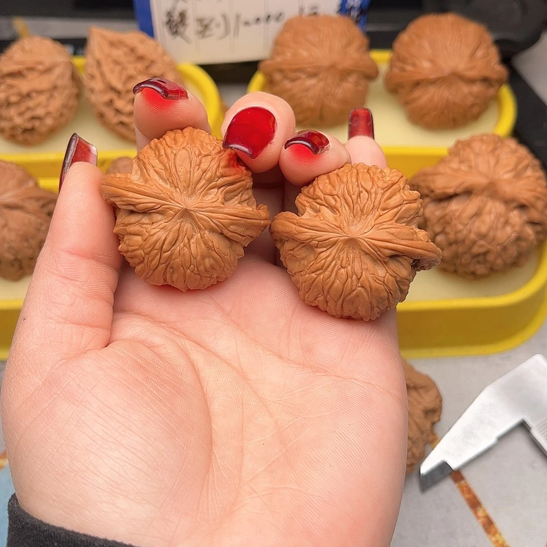 文玩核桃把件鱼****族磨盘修41