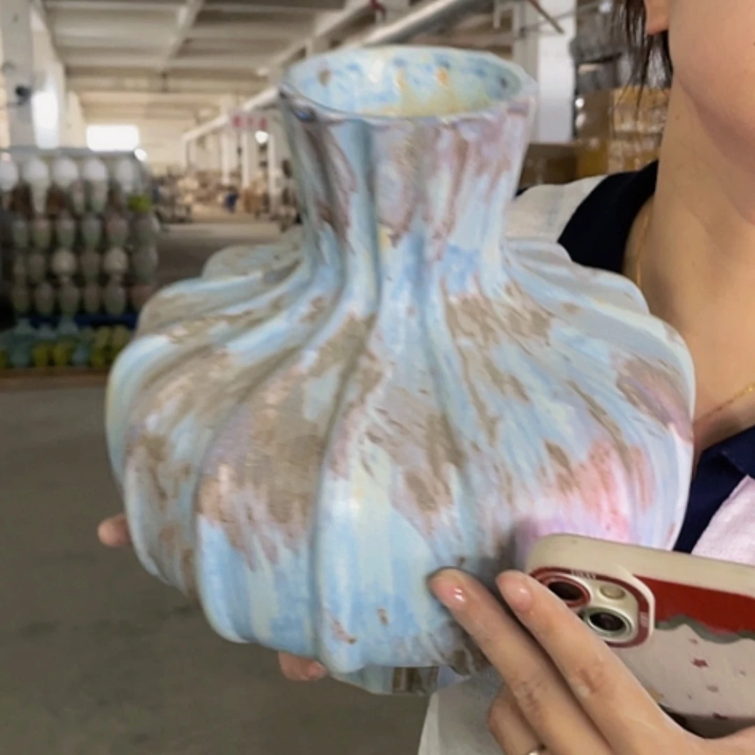 【闪购商品】景德镇陶瓷花瓶正品高28